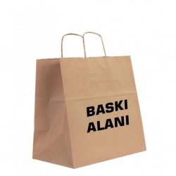 Kraft Kağıt Çanta - 27x20x31 cm