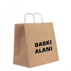 Kraft Kağıt Çanta - 27x20x31 cm
